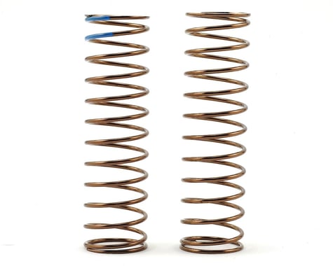 Tekno RC Low Frequency 85mm Rear Shock Spring Set (Blue - 3.13lb/in)