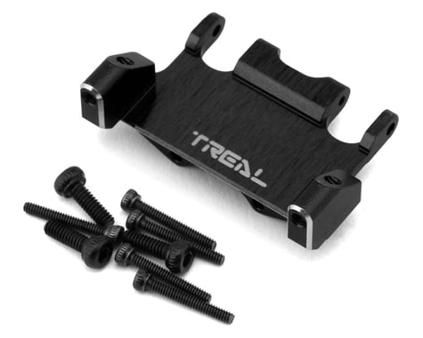 Treal Hobby Axial AX24 Aluminum Servo Mount (Black) (EcoPower/Emax)