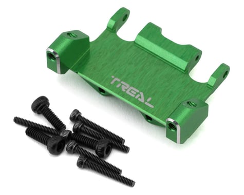 Treal Hobby Axial AX24 Aluminum Servo Mount (Green) (EcoPower/Emax)