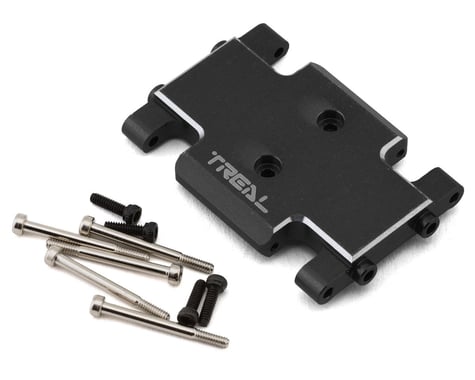 Treal Hobby Axial AX24 Aluminum Skid Plate (Black)