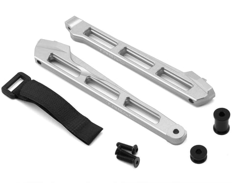 Treal Hobby Arrma Big Rock 6S BLX 7075 Aluminum Chassis Brace Set (Silver)