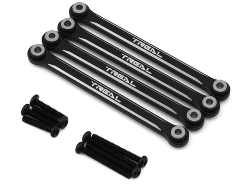 Treal Hobby FCX24 Aluminum Lower Links Set (Black)