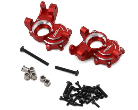 Treal Hobby Redcat Gen9 Aluminum Steering Knuckles (Red) (2)