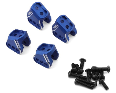 Treal Hobby Redcat Ascent/Gen9 Aluminum Lower Link Mounts (Blue) (4)