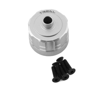 Treal Hobby Arrma Kraton 6S EXB Aluminum Differential Case Carrier (Silver)