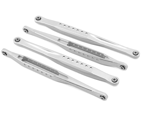 Treal Hobby Losi LMT Aluminum Lower Trailing Arms Link Set (Silver) (4)