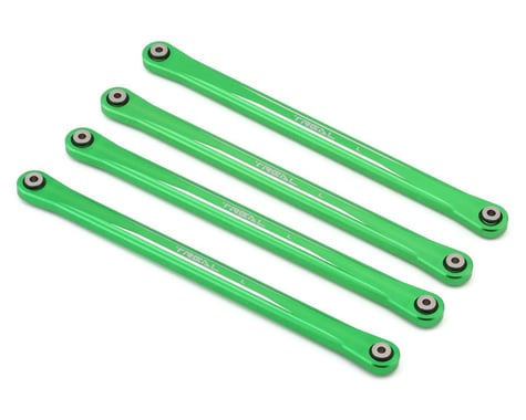 Treal Hobby Losi LMT Aluminum Lower Link Bars (4) (Green)