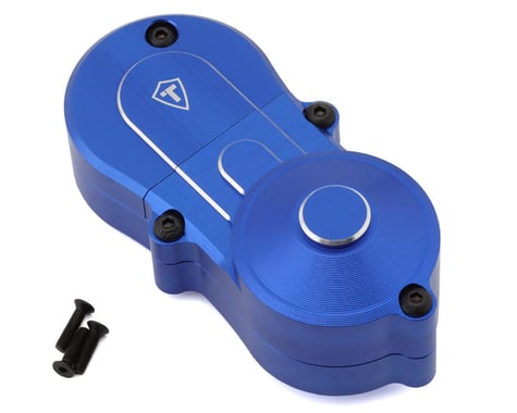 Treal Hobby Losi LMT Aluminum Outer Gearbox Housing (Blue)