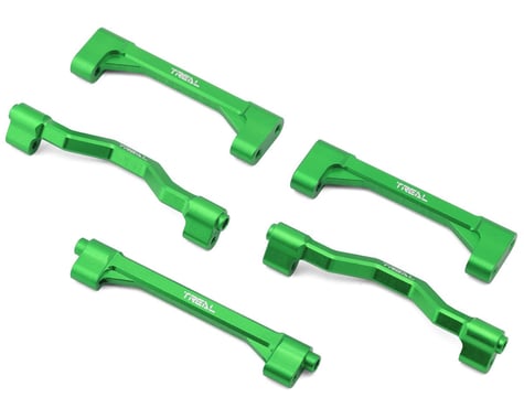Treal Hobby Losi LMT Aluminum Chassis Cross Brace Set (Green) (5)