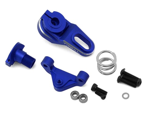 Treal Hobby Losi Promoto MX CNC Aluminum Clamping Servo Saver (25T/23T) (Blue)