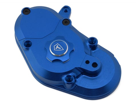 Treal Hobby Losi Promoto MX CNC Aluminum Transmission Case (Blue)