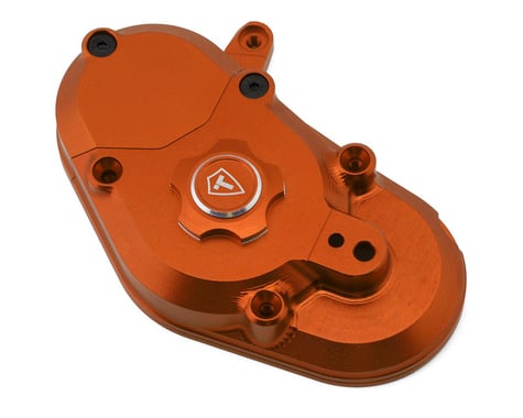 Treal Hobby Losi Promoto MX CNC Aluminum Transmission Case (Orange)
