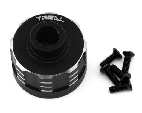 Treal Hobby Axial RBX10 Ryft Aluminum Differential Housing Cup (Black)