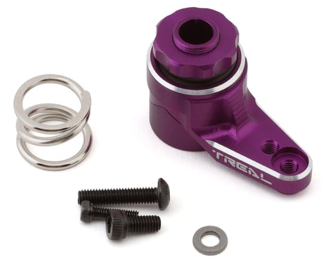Treal Hobby Axial RBX10 Ryft Aluminum Clamping Servo Saver (23T) (Purple)