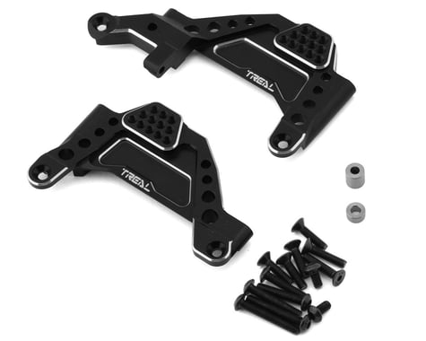 Treal Hobby Axial SCX10 III CNC Aluminum Front Shock Mounts (Black) (2)