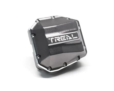 Treal Hobby Axial SCX10 Pro 7075 Aluminum Differential Cover (Grey)