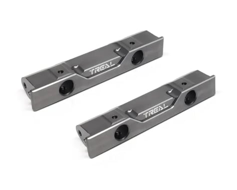 Treal Hobby SCX10 Pro 7075 Aluminum Front & Rear Bumper Mount Set