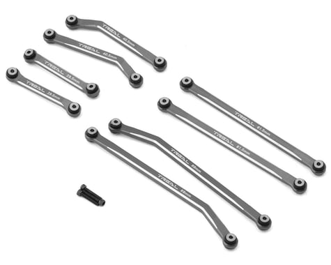 Treal Hobby Axial SCX24 Aluminum High Clearance Link Set (Grey) (8)