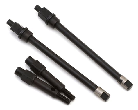 Treal Hobby Axial SCX24 Steel Rear CVD Shafts (2)