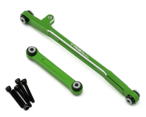 Treal Hobby Axial SCX24 V2 Aluminum Steering Links Set (Green)
