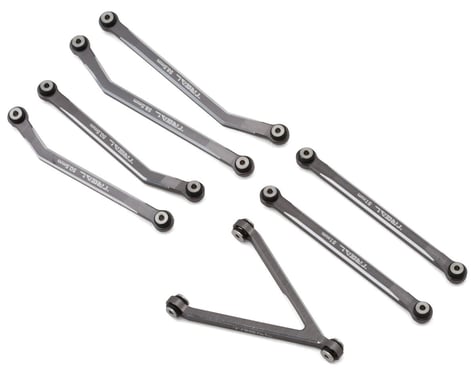 Treal Hobby Axial SCX24 Aluminum High Clearance Link Set (Grey)