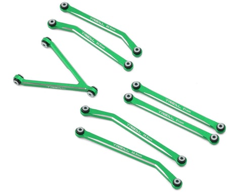 Treal Hobby Axial SCX24 Aluminum High Clearance Link Set (Green)