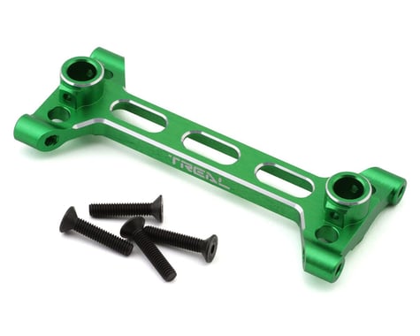 Treal Hobby Axial SCX6 Aluminum Rear Chassis/Shock Tower Brace (Green)