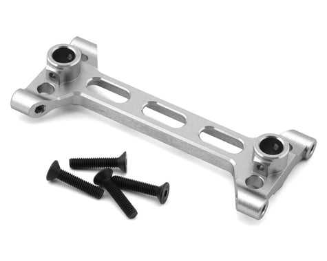 Treal Hobby Axial SCX6 Aluminum Rear Chassis/Shock Tower Brace (Silver)