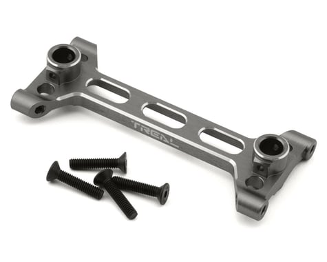Treal Hobby Axial SCX6 Aluminum Rear Chassis/Shock Tower Brace (Titanium)