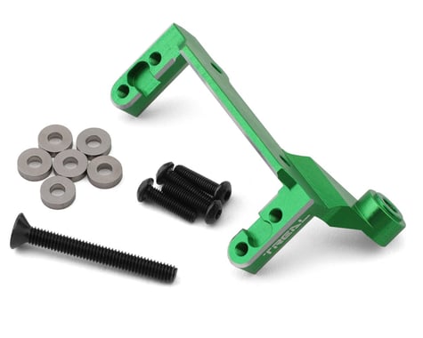 Treal Hobby SCX6 Aluminum 2-Speed Transmission Servo Mount (Green)