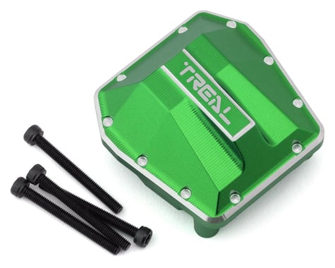 Treal Hobby Axial SCX6 Aluminum Differential Cover (Green)