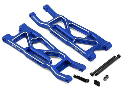 Treal Hobby Traxxas Sledge Aluminum Front Suspension Arms (Blue) (2)