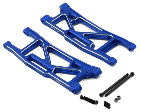 Treal Hobby Aluminum Rear Suspension Arms for Traxxas Sledge (Blue) (2)