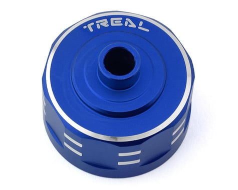 Treal Hobby Aluminum Gear Differential Housing Case for Traxxas Sledge (Blue)