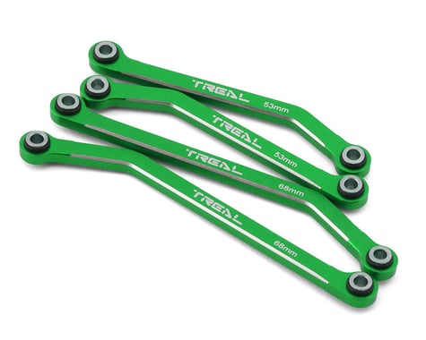 Treal Hobby Aluminum High Clearance Lower Suspension Links for Traxxas TRX-4M