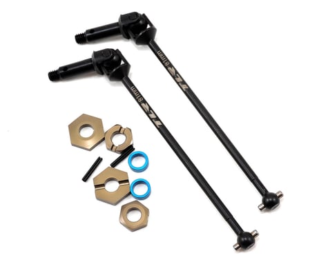 Team Losi Racing 22-4 Front Driveshaft Assembly (2)