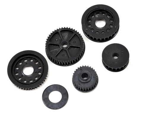 Team Losi Racing 22-4 Drive & Differential Pulley Set