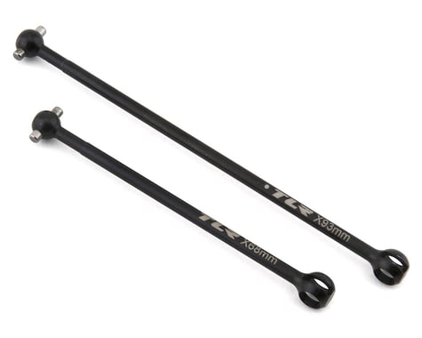 Team Losi Racing 22X-4 68mm/93mm Center CVA Driveshaft Bones Set