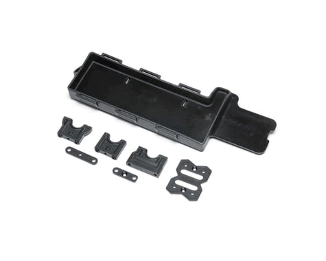 Team Losi Racing 8IGHT XT Battery Tray & Center Differential Mount