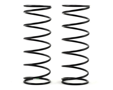 Team Losi Racing 5IVE-B Front Shock Spring (2) (Green - 8.1 lb Rate)