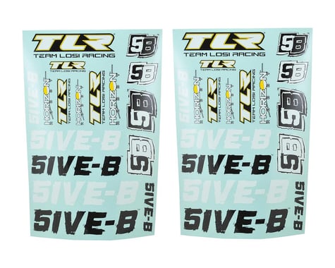 Team Losi Racing 5IVE-B Sticker Sheet Set