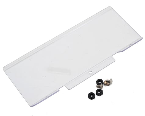 Team Losi Racing 22T 2.0 Mid Motor Thick Rear Spoiler (Clear)