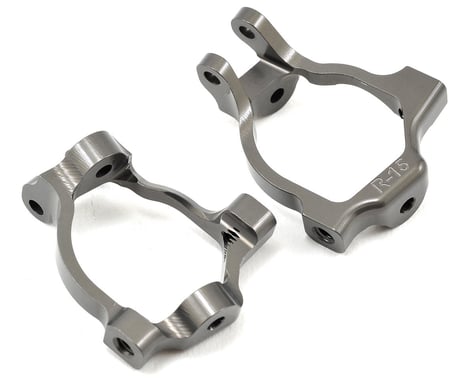 Team Losi Racing Aluminum 15 Degree Front Spindle Carrier (+2mm)
