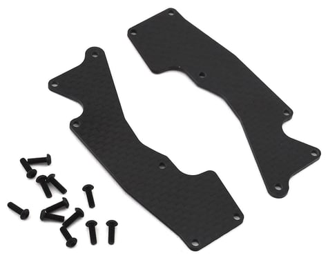Team Losi Racing 8IGHT XT Front Carbon Arm Inserts