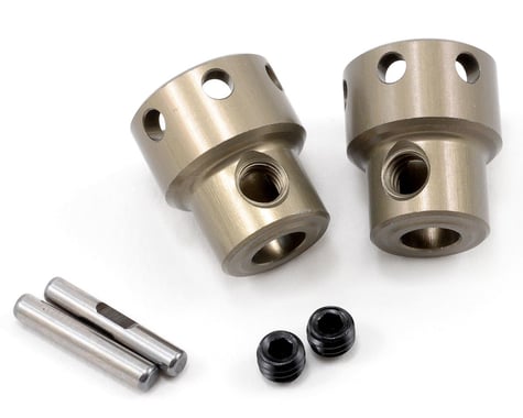 Team Losi Racing Aluminum Front/Rear Differential Pinion Coupler Set (2)