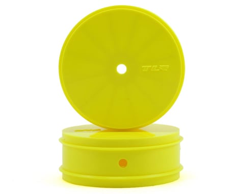 Team Losi Racing 61mm Front 1/10 Buggy Wheels (2) (22 3.0) (Yellow)