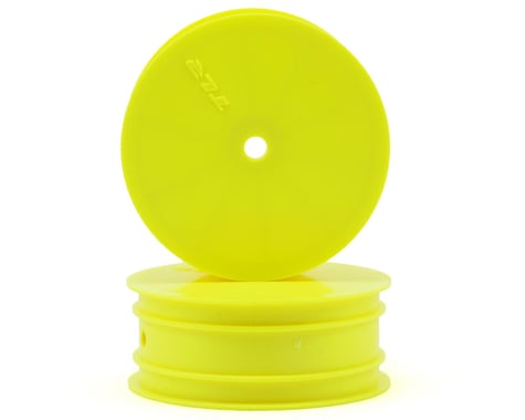 Team Losi Racing 10mm Hex 1/10 Front Buggy Wheels (Yellow) (2) (22)