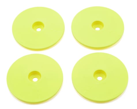 Team Losi Racing Wheel Disk Set (Yellow) (4)