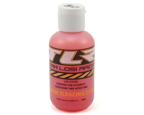 Team Losi Racing Silicone Shock Oil (4oz) (50wt)
