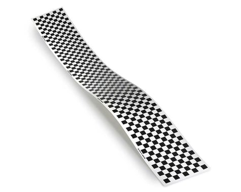 Top Flite Checkered Monokote Trim (Black/White)